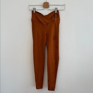 Women's High-Rise Copper V-Waist Leggings